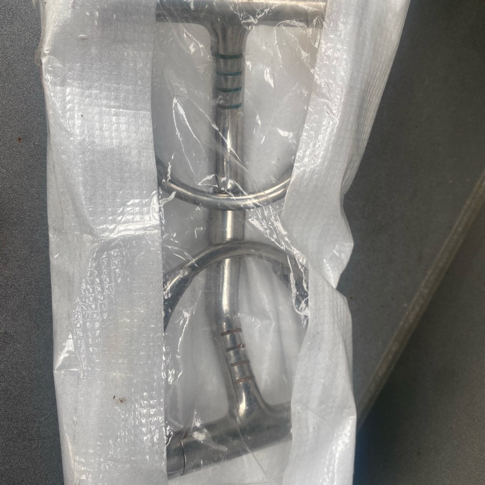 Myler snaffle bit